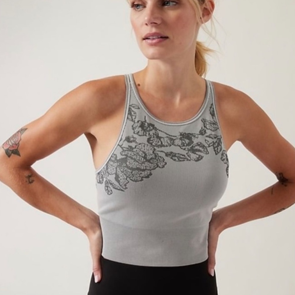 Athleta Aurora High Neck Tank
